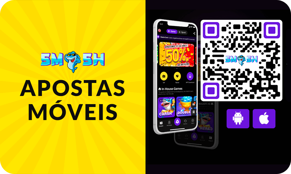 Apostas móveis no Smashup Bet