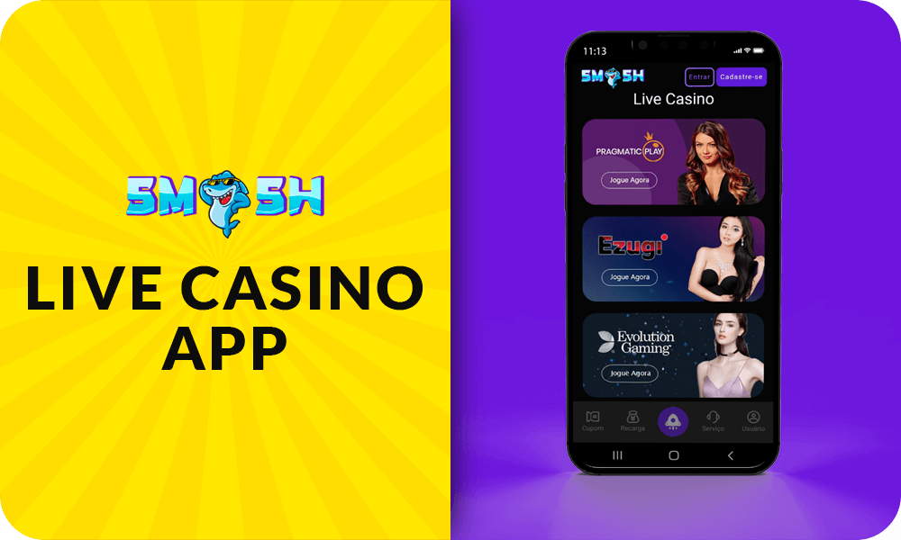 SmashUp Live Casino app